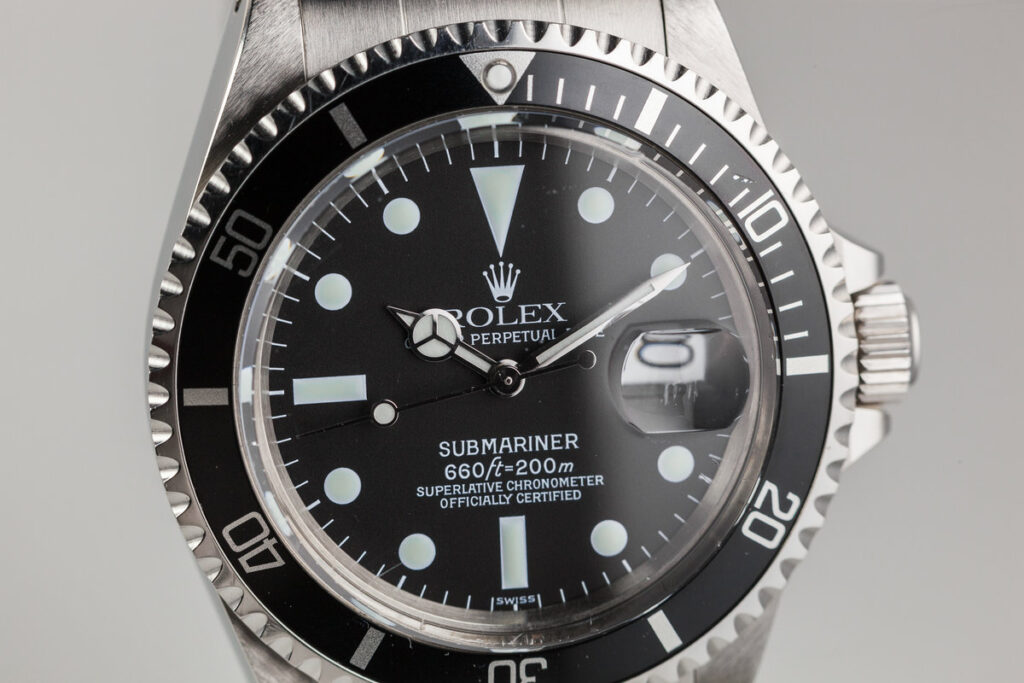 service dial : terms used by watch sellers