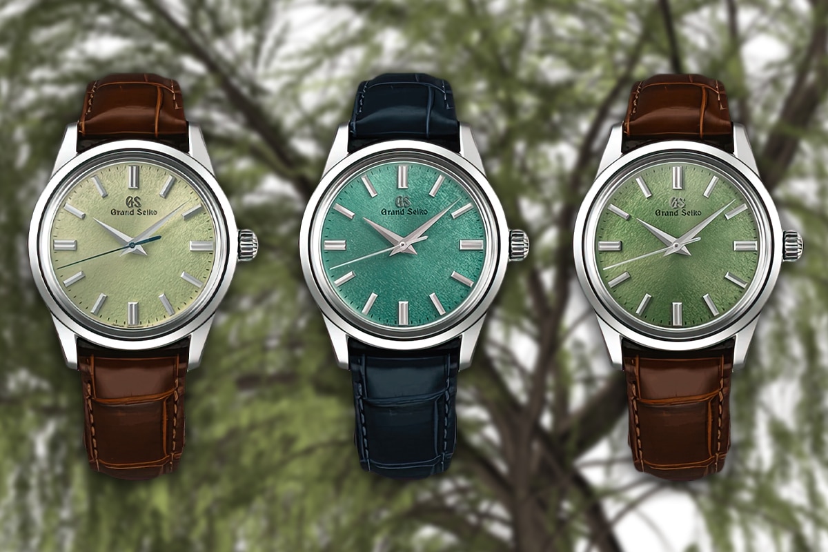 Grand Seiko: Three New Limited Edition Green Dials For The U.S. Market ...