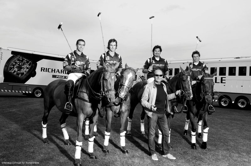 Il richard Mille polo team composto da Bahar Bolkiah, Max Routledge, Alejandro Muzzio e Pablo Mac Donough