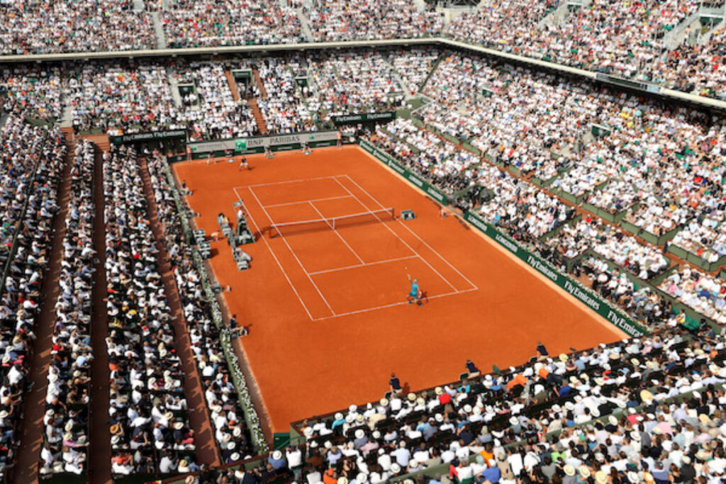 campo centrale Roland Garros Parigi