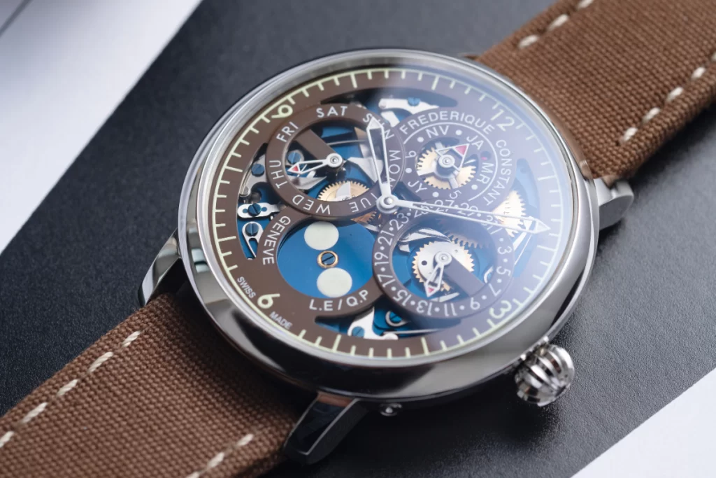the naked watchmaker x frederique constant perpetual calendar