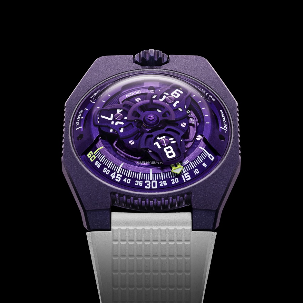 Urwerk Ur-100v ultraviolet a new generation of wristwatches and sport