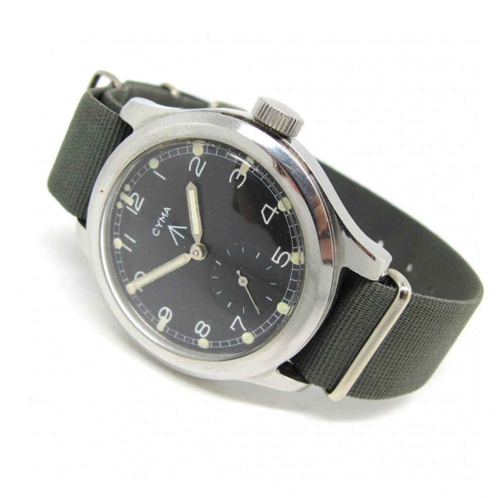 Cyma Dirty Dozen Watch made for the UK Ministry of defense