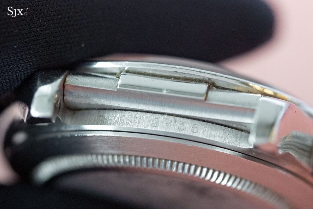 seriale del Rolex Daytona 16516 in platino con quadrante mOP