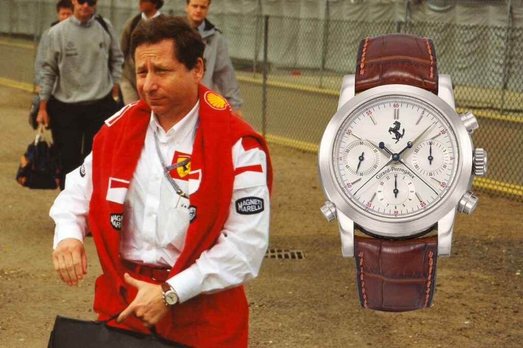 One of the Girard Perregaux Ferrari pieces from Jean Todt's Watch Collection
