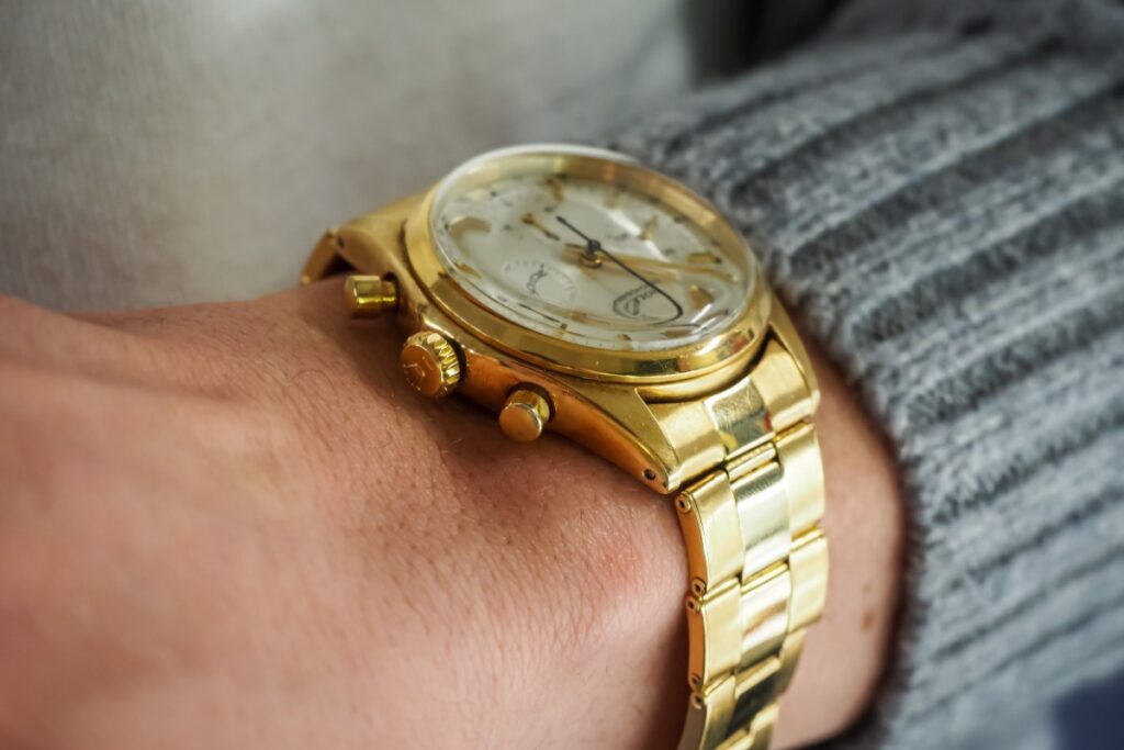 Rolex 6238 in oro giallo